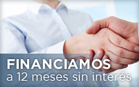 Financiamos a 12 meses sin interés Financiamos a 12 meses sin interés